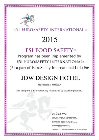 ESI FOOD AND SAFETY